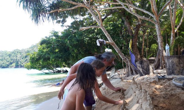 Monkey beach oder offroad durch den Dschungel